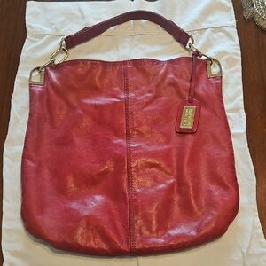 Badgley MISCHKA Red Leather Women's Bag